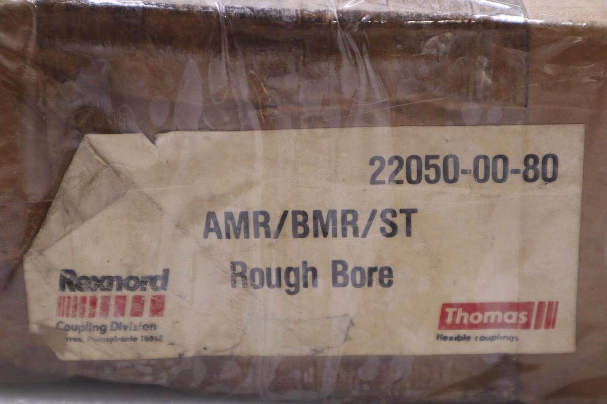 Used Rexnord Thomas 22050-00-80 AMR/BMR/ST Coupling Hub Rough Bore STOCK B-904