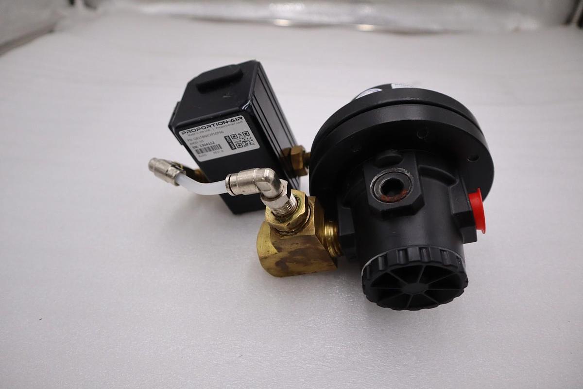 Used NEW PROPORTION AIR PRESSURE REGULATOR RM004N REV A w/ V1 QB1TBNICZP50PSG #H1612