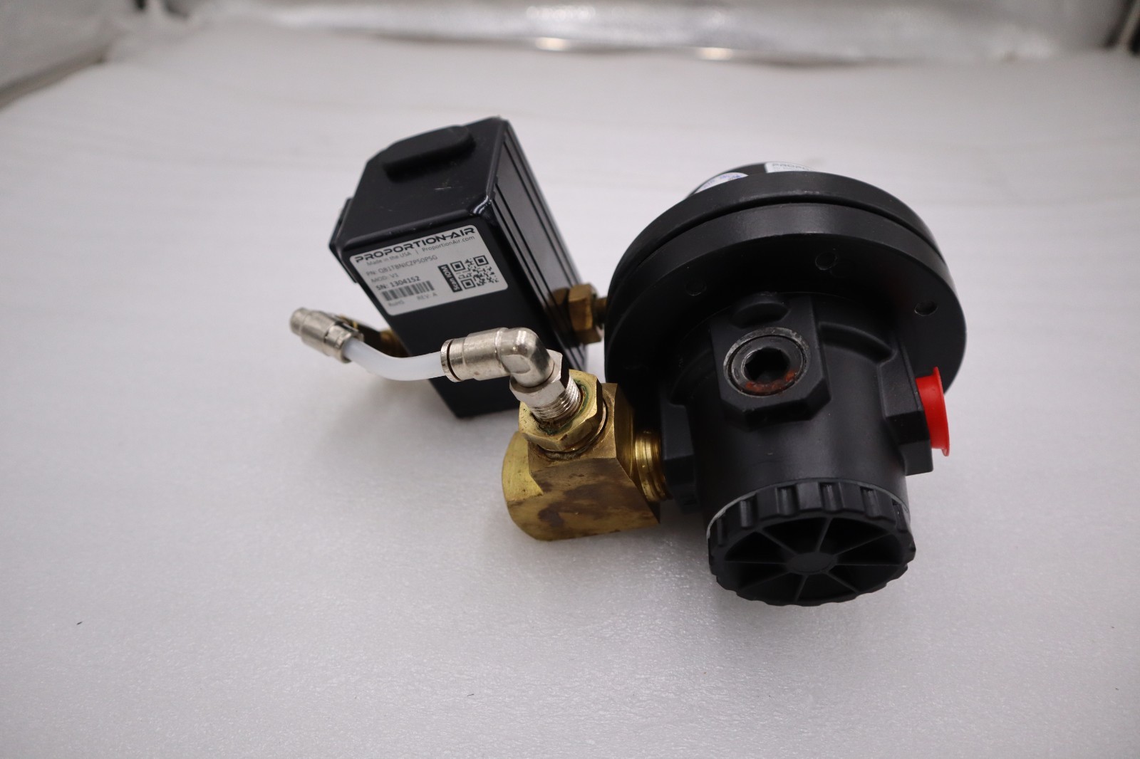 Used NEW PROPORTION AIR PRESSURE REGULATOR RM004N REV A w/ V1 QB1TBNICZP50PSG #H1612