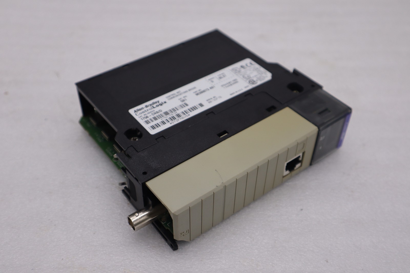 Used Allen Bradley 1756-CNB Series D ControlLogix Communication Module AB STK K-108-D