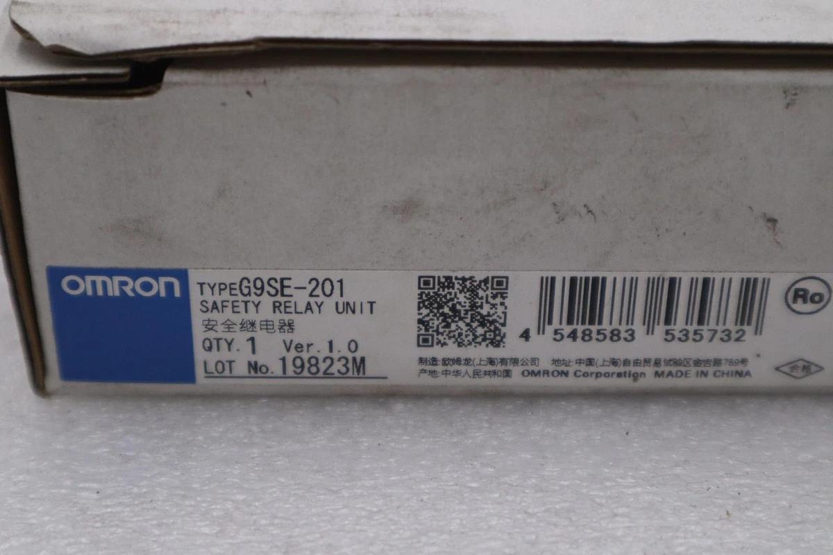 Used NEW OPEN BOX G9SE-201 OMRON G9SE-201 Safety Relay STOCK K-3992CC