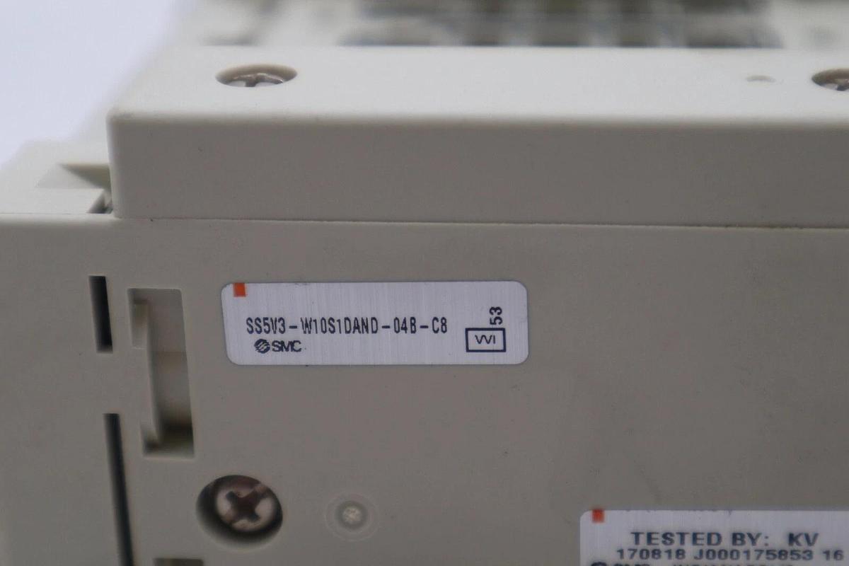 SMC SS5V3-W10S1DAND-04B-C8 / SS5V3W10S1DAND04BC8 (BRAND NEW) STOCK K-2484