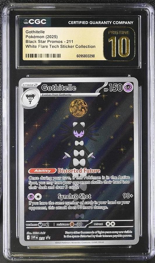 Used GOTHITELLE #211 White Flare Black Star Promo - CGC PRISTINE 10