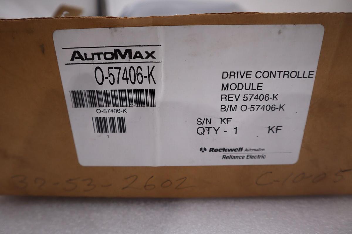 Used Reliance Electric 57406-K Drive Controller Module D-2714 NEW UNIT STOCK G383