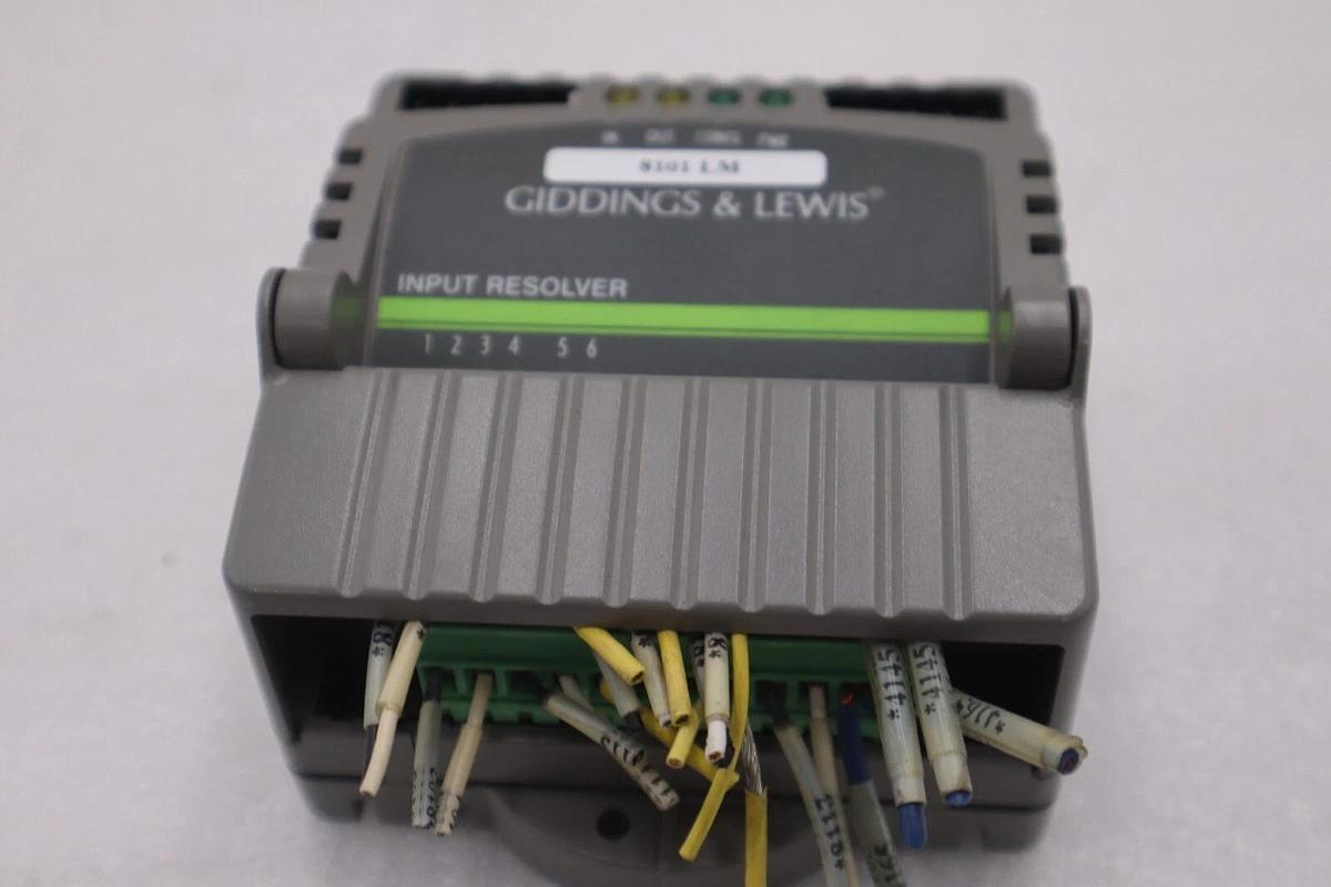 Used GIDDINGS AND LEWIS M.1017.3138 R4 / M10173138 R4 INPUT RESOLVER STOCK K-2922-A