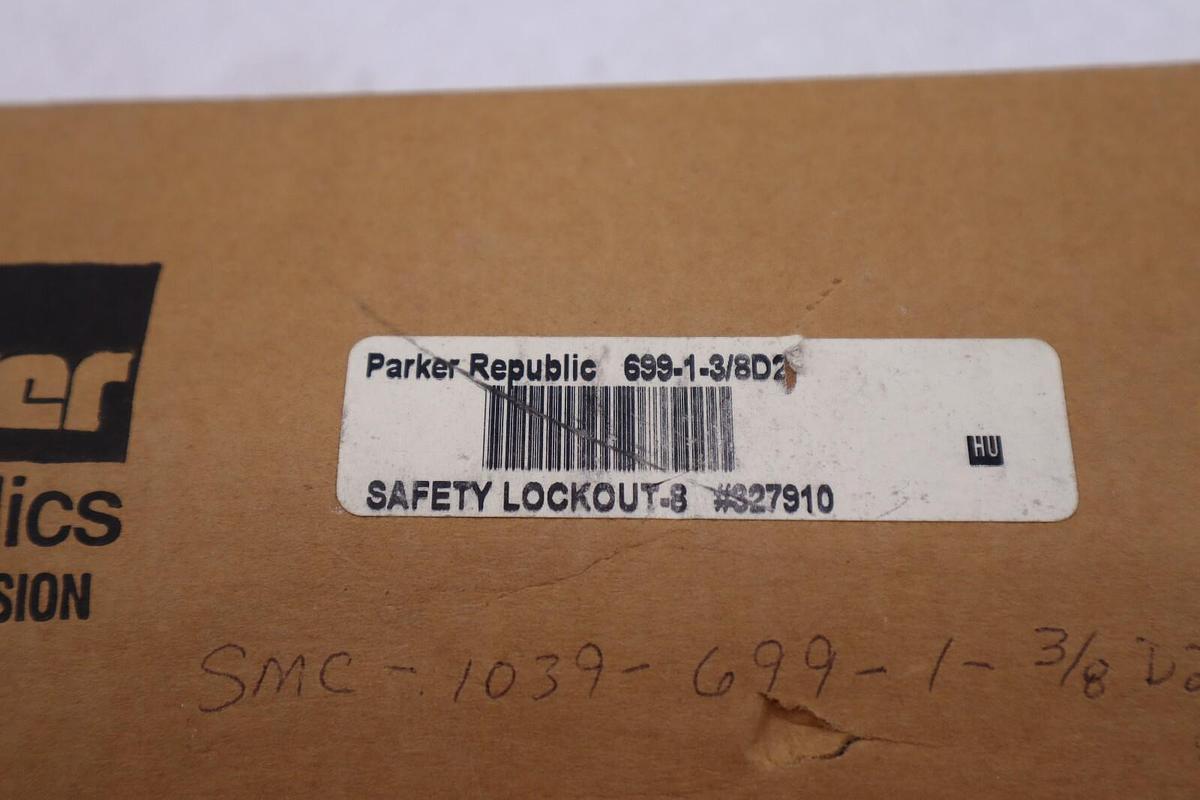 Used Parker 699-1-3/4D2 Safety Lockout Valve 250PSI #K-2406