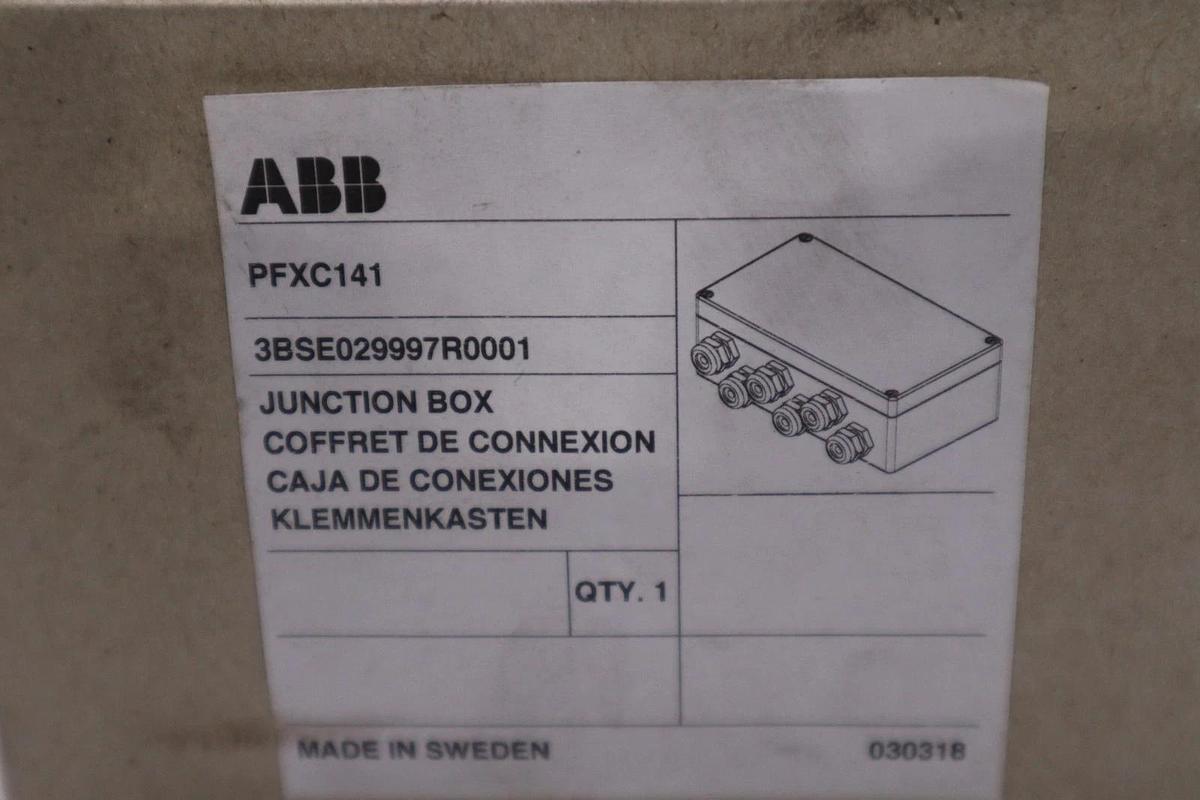 ABB 3BSE029997R0001 PFXC141 JUNCTION BOX NEW IN BOX STOCK GF-640
