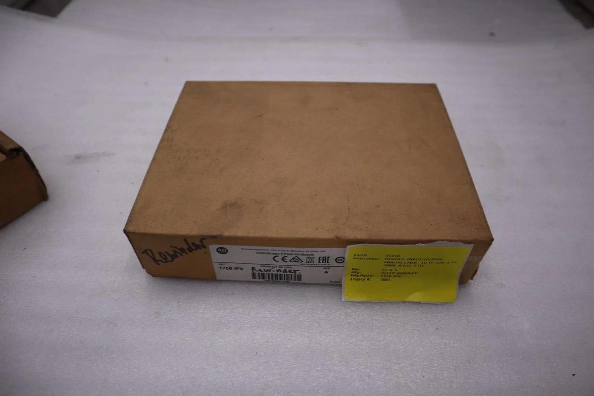 Used Sealed Allen Bradley 1756-IF8 /A ControlLogix 8-Ch Analog Input Module #3846CC