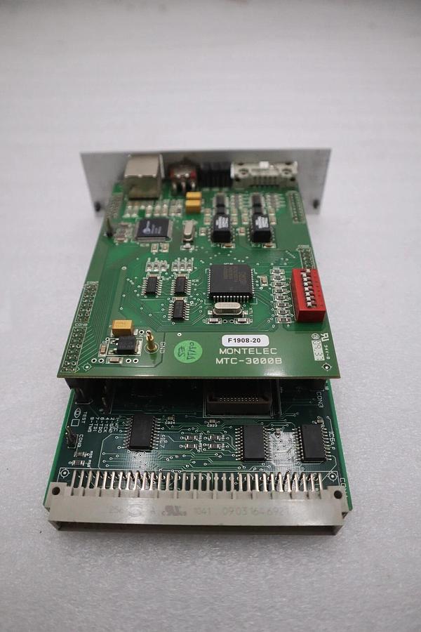 Used PASABAN MONTELEC MTC-3000B / MTC-3000 CPU #3973-A