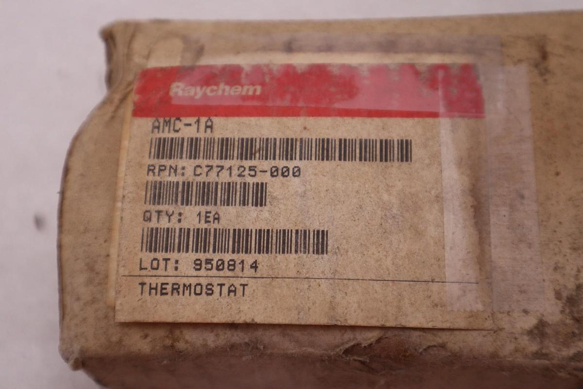 Used CHEMELEX Raychem AMC-1A Ambient-Sensing Thermostat C77125-000 NEW STOCK 1014B