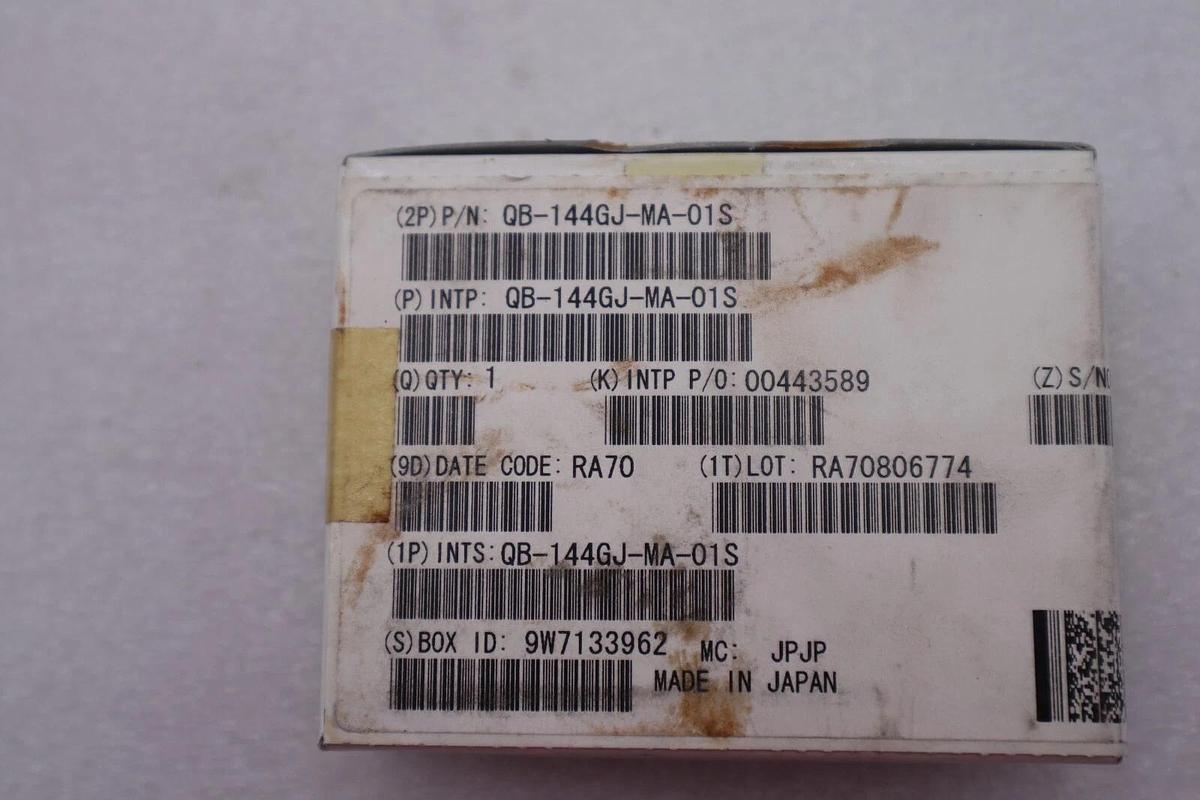NEW NEC ELECTRONIC QB-144GJ-MA-01S FREE SHIPPING STOCK #2706