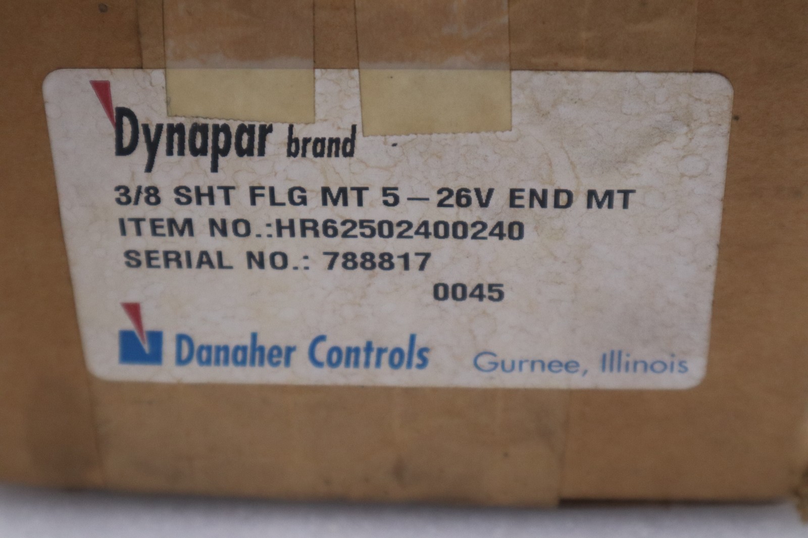 Dynapar HR62502400240 HR25 Encoder NEW IN BOX STOCK GF-638