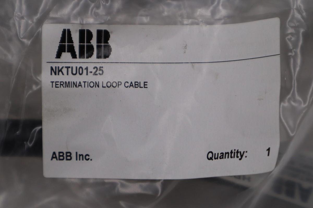 NEW ABB ASEA BROWN BOVERI NKTU01-25 / NKTU0125 CABLE STOCK 1858CC