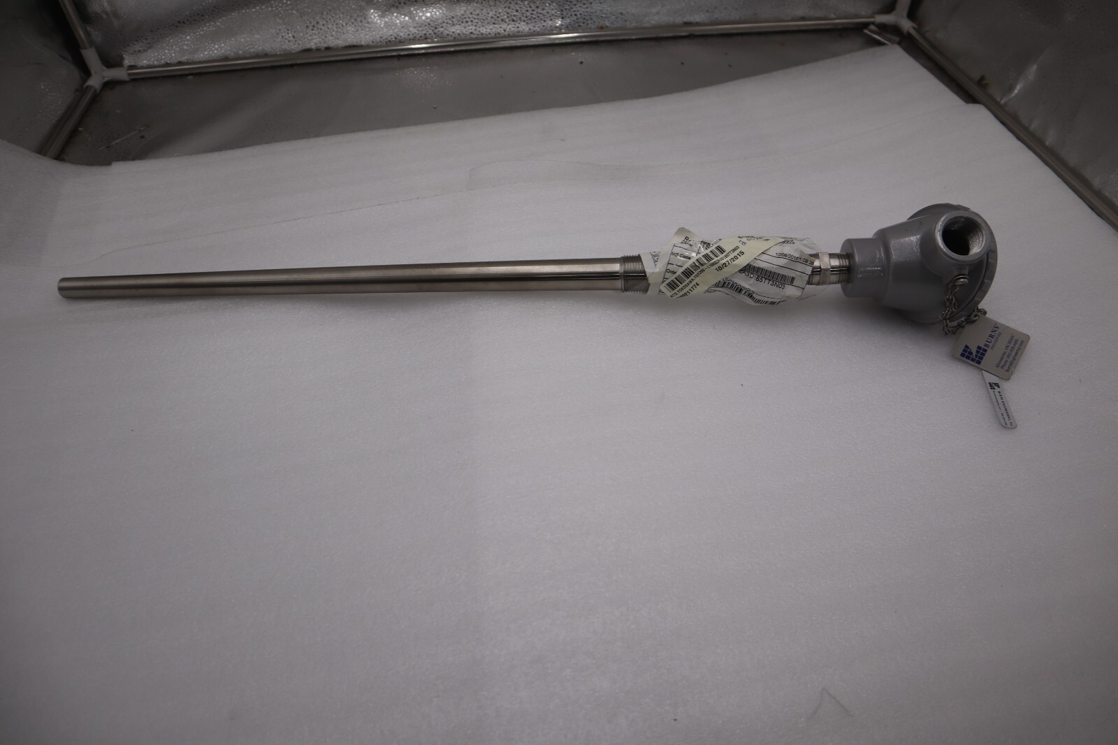 Used BURNS TSE200-L10A02A3D 165TT3N03 TEMPETURE SENSOR  STOCK #G48A