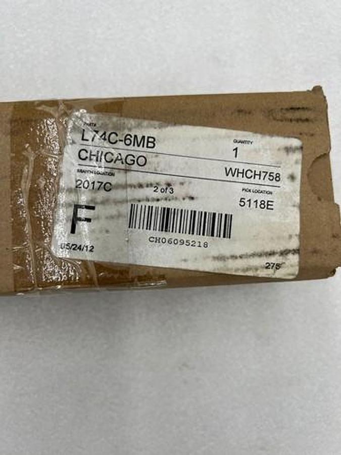 DIXON L74C-6MB OIL FOG LUBRICATOR 3/4IN 250PSIG #K-1989