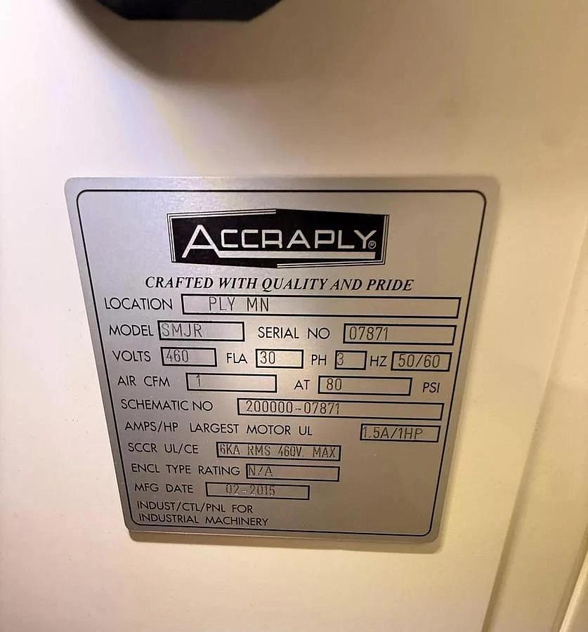 Used 16" ACCRAPLY STANFORD MODEL SMJR SEAMER