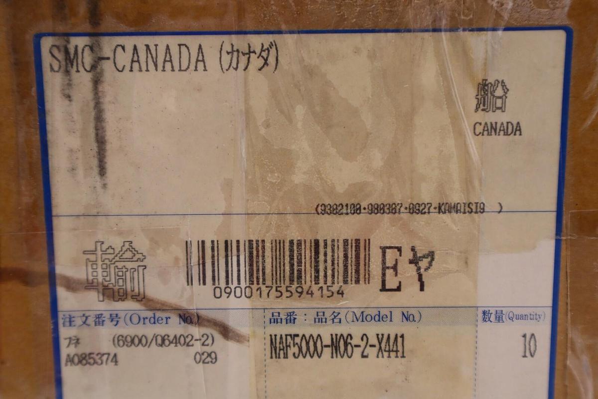 SMC NAF5000-N06-2-X441 (PKG OF 10) NEW IN BOX STOCK S-327