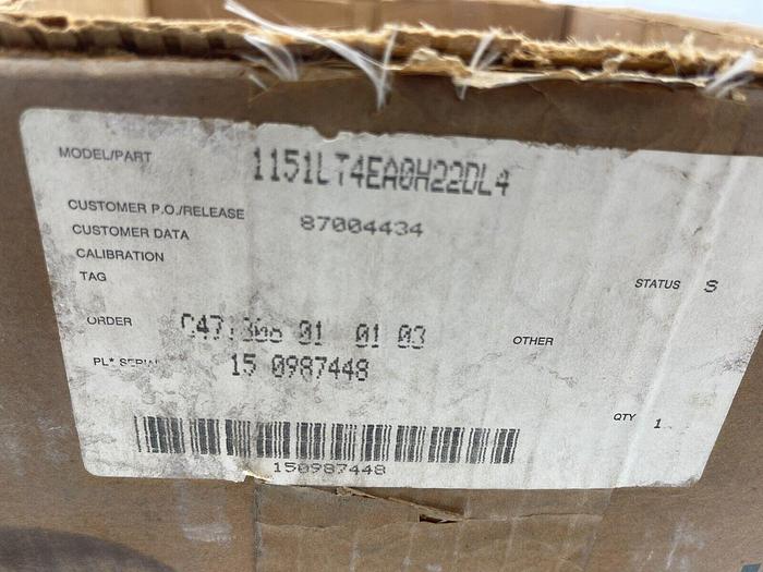 Rosemount 1151lt4lea0h22dl4 Pressure Transmitter New In Box Stock 1478