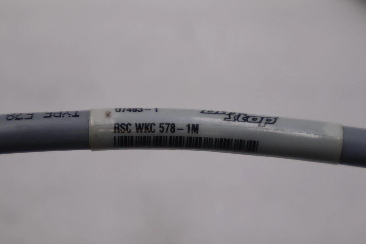 Turck 5 pin devicenet CAN cable RSC WKC 578-1M U7483-1 1m STOCK K-3924