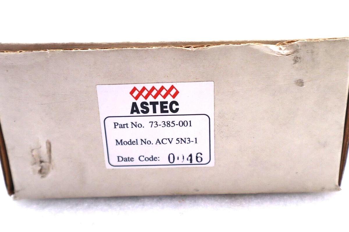 ASTEC ACV5N3-1 POWER SUPPLY P/N 73-385-001 MDL ACV 5N3-1 DATE CODE 0046 #K-1877