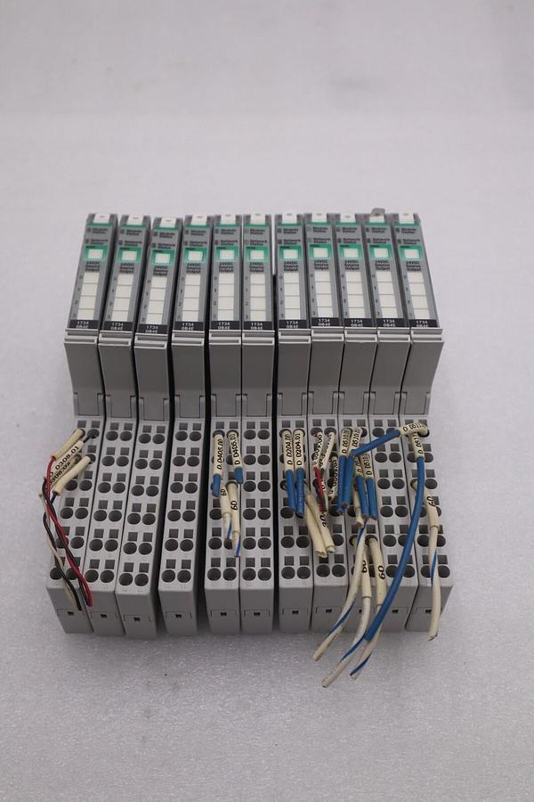 Used Allen-Bradley 1734-0B4E Ser C LOT OF 11 STOCK 1194