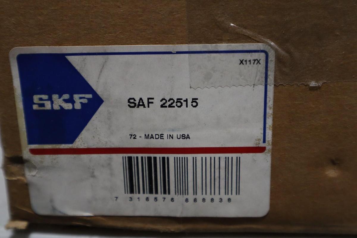 SKF SAF22515 Split Housing Pillow Block Spherical Bearing SAF 22515 NEW #S-470