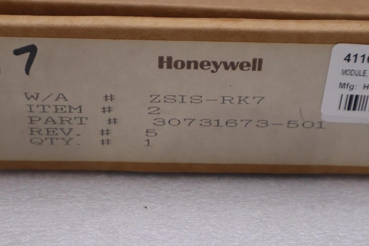 NEW OPEN BOX Honeywell 30731673-501 Core Memory Card PLC Rack Circuit Board G611