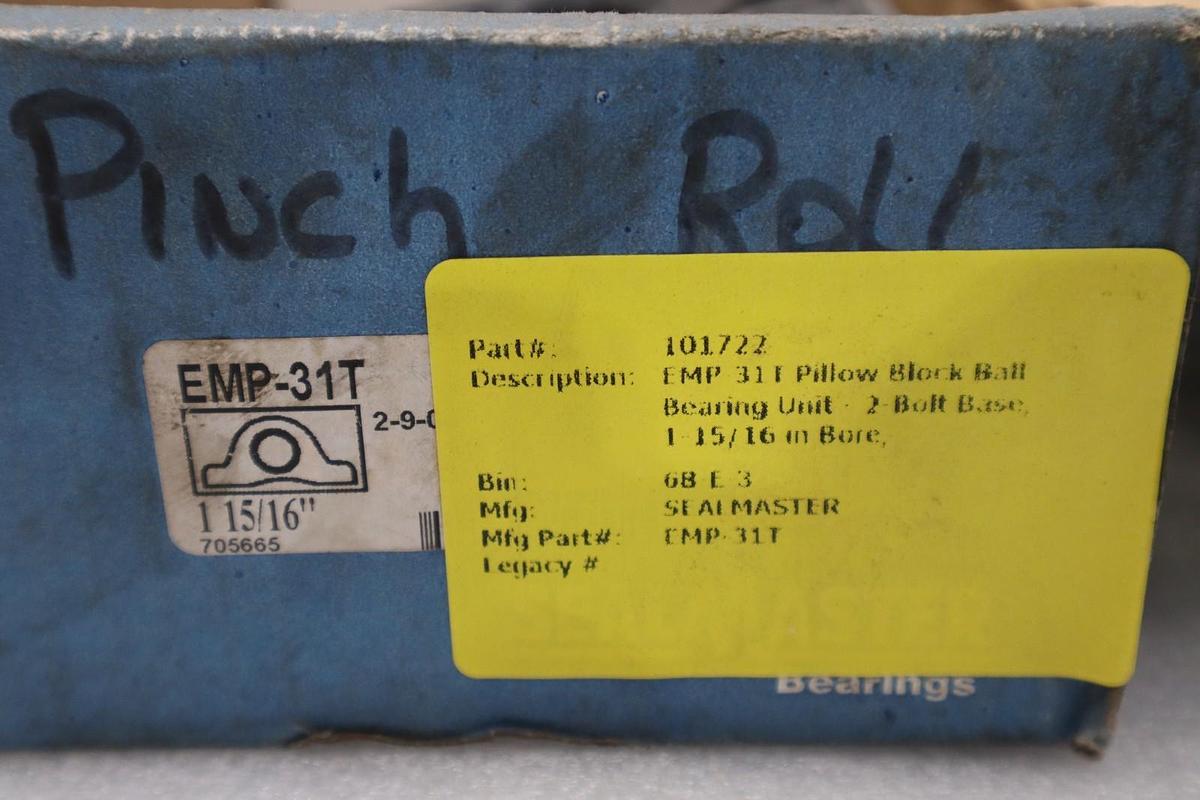 Sealmaster EMP-31T/ 705665 1 15/16" BEARING - STOCK 3104CC