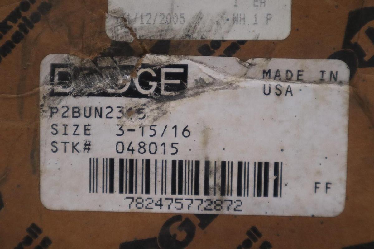 Dodge Bearing 048015 P2BUN2315UNIII SPHERICAL ROLLER BEARING - STOCK GF597