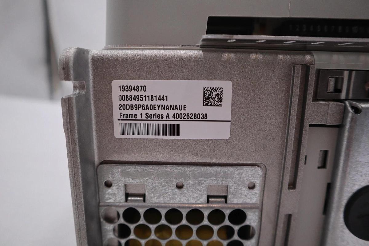 Used NEW ALLEN BRADLEY 20DB9P6A0EYNANAUE SER. A POWERFLEX 700S DRIVE 3 HP STOCK 4058