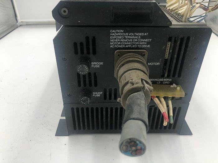 Used EMERSON DXA-450 SERVO POSITIONING DRIVE PCM-1 STOCK 891