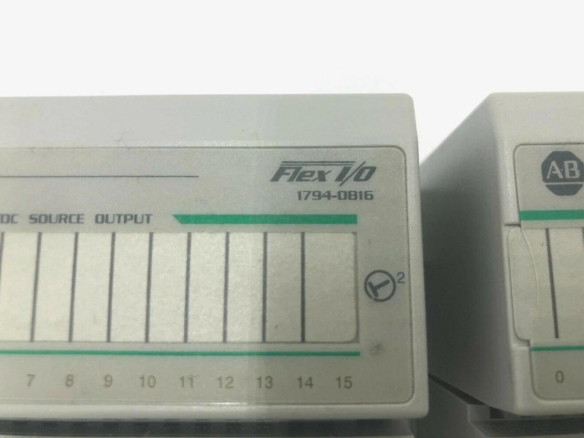 Used ALLEN BRADLEY 1794-PS13 AND 1794-OB16 LOT OF 4 STOCK 1074