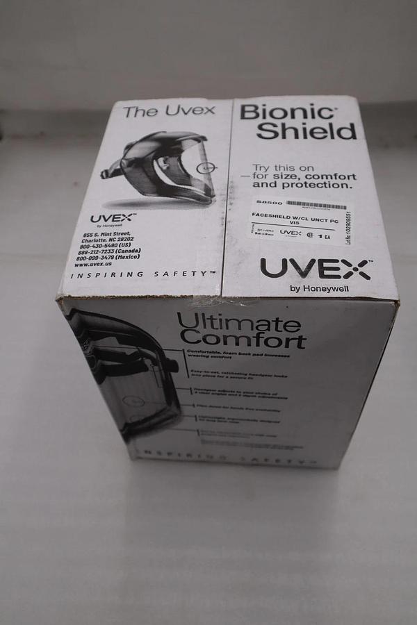 Used LOT OF 4 - High Performance S8500 Faceshield W/CL UNCT PC VIS - STOCK SGF96