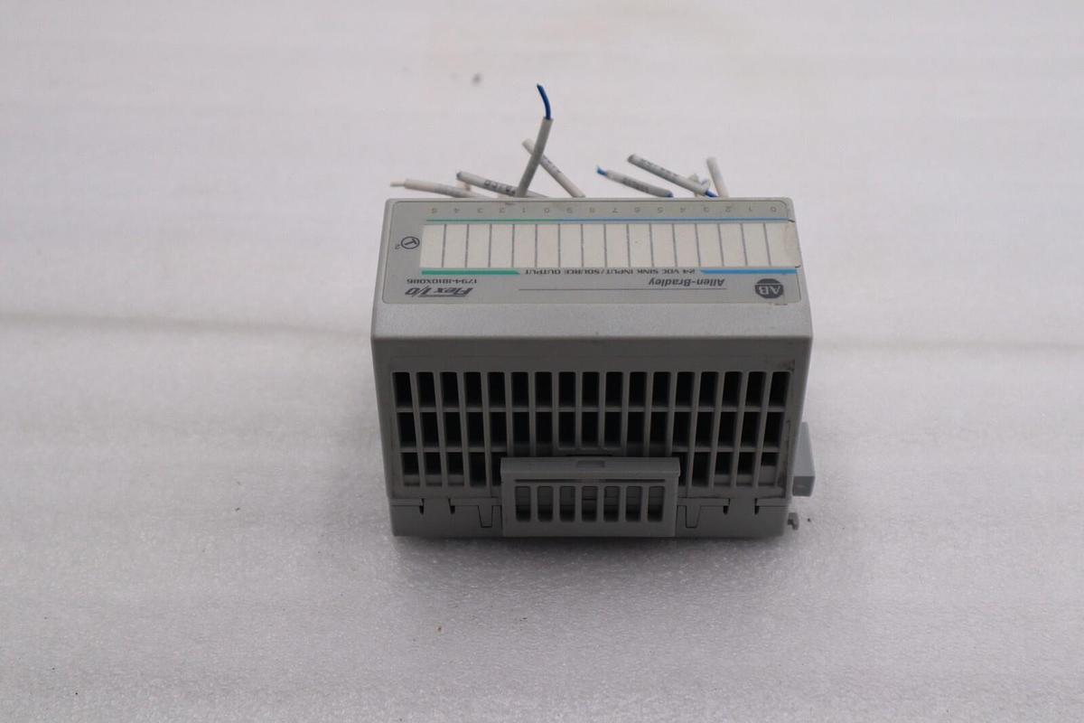 Used ALLEN BRADLEY 1794-IB10X0B6 24 VDC SINK INPUT/SOURCE OUTPUT STOCK #L-419