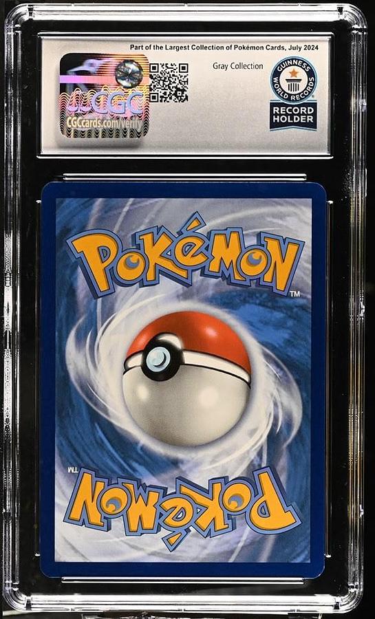 Used 2022 Pokemon GO Pikachu #027 Non-holo CGC WORLD RECORD GRAY BROTHERS 1/1