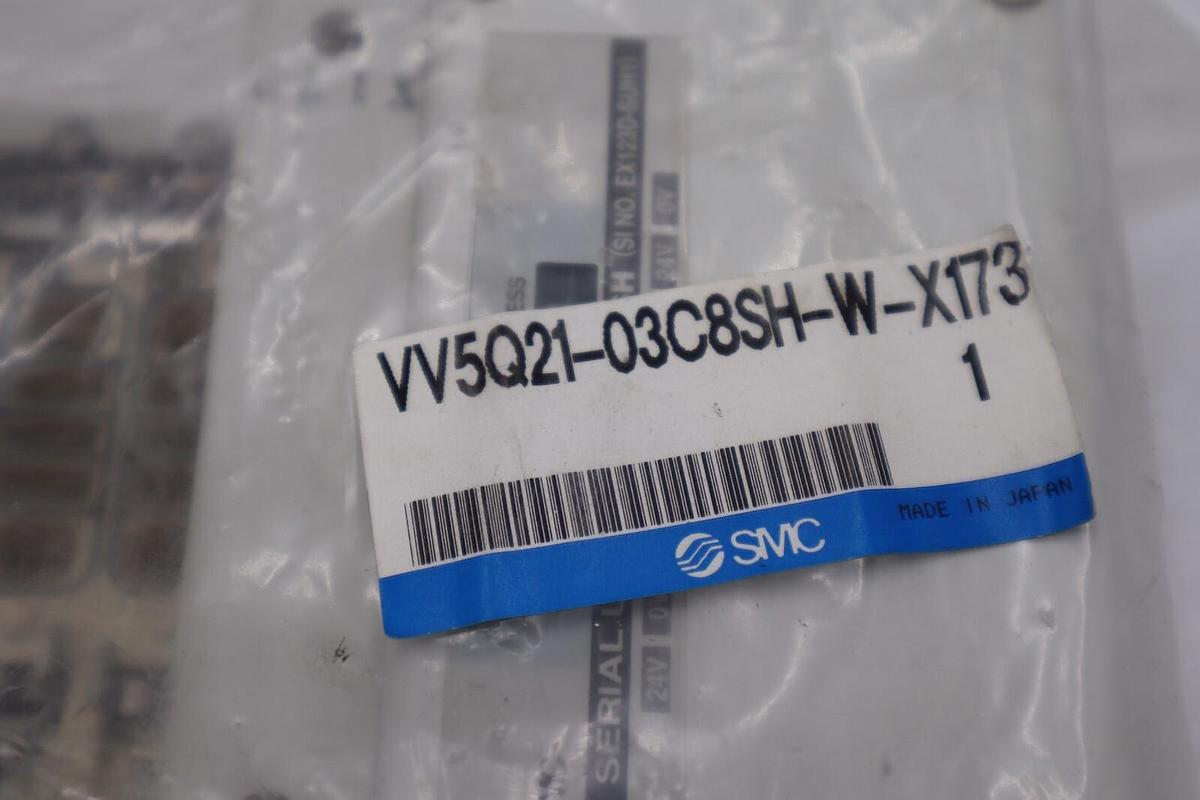 Used SMC VV5Q21-03C8SH-W-X173 / VV5Q2103C8SHWX173 (BRAND NEW) STOCK K-2420