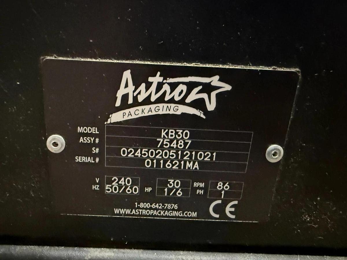 Used Astro Packaging KB30 Hot Melt Glue Machine 200-240Va STOCK HP-4