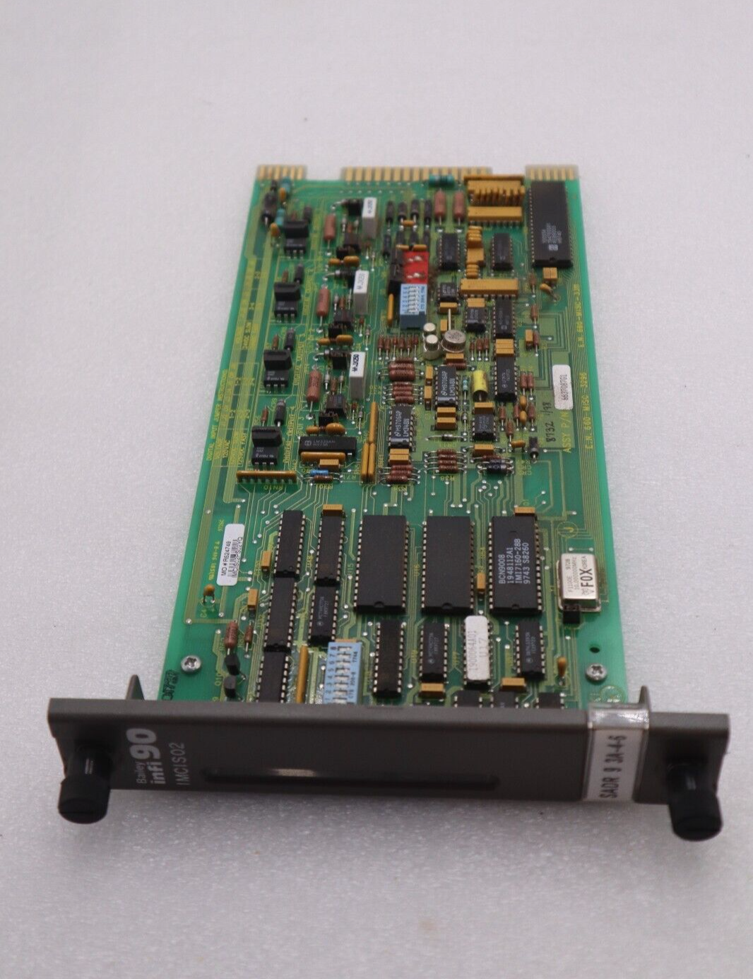 Used Bailey Infi 90 IMCIS02 Control I/O Module PLC 2.4VA SADR 9 3A-4-6 #K-1622