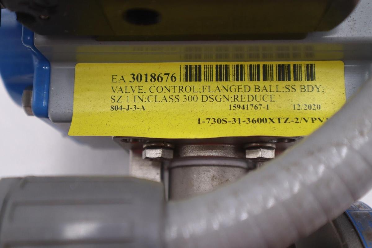 Used Jamesburry Valve Control VPVL100SR4/5BD Ser #19187791 New Open Box #3594