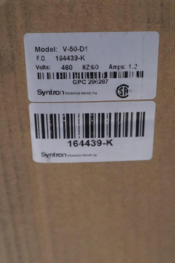 FMC Technologies Syntron Magnetic Vibrator V-50-D1 115V NEW IN BOX STOCK G442