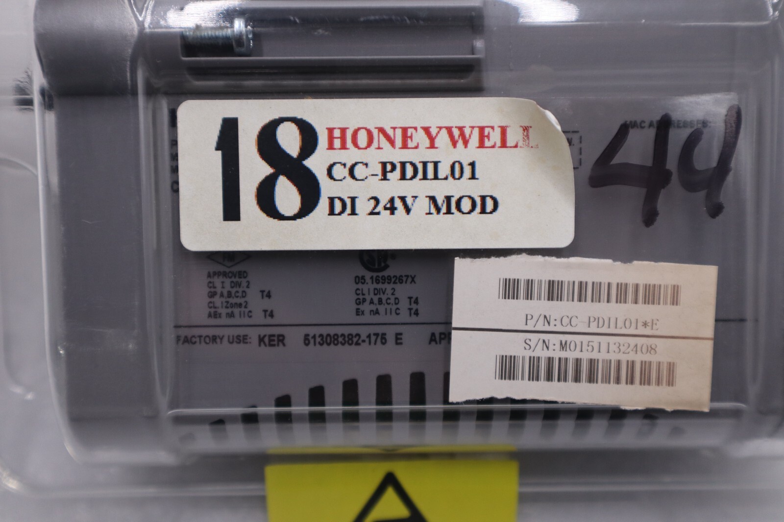 NEW Honeywell CC-PDIL01/ 51405040-175 Digital Input 24V Module STOCK G201A