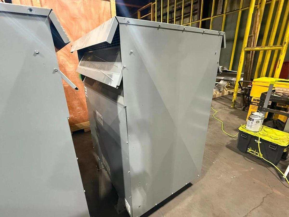 Used HPS MILLENNIUM G PART MG3A0300SKSAHC0 4160/480 300 KVA TRANSFORMER