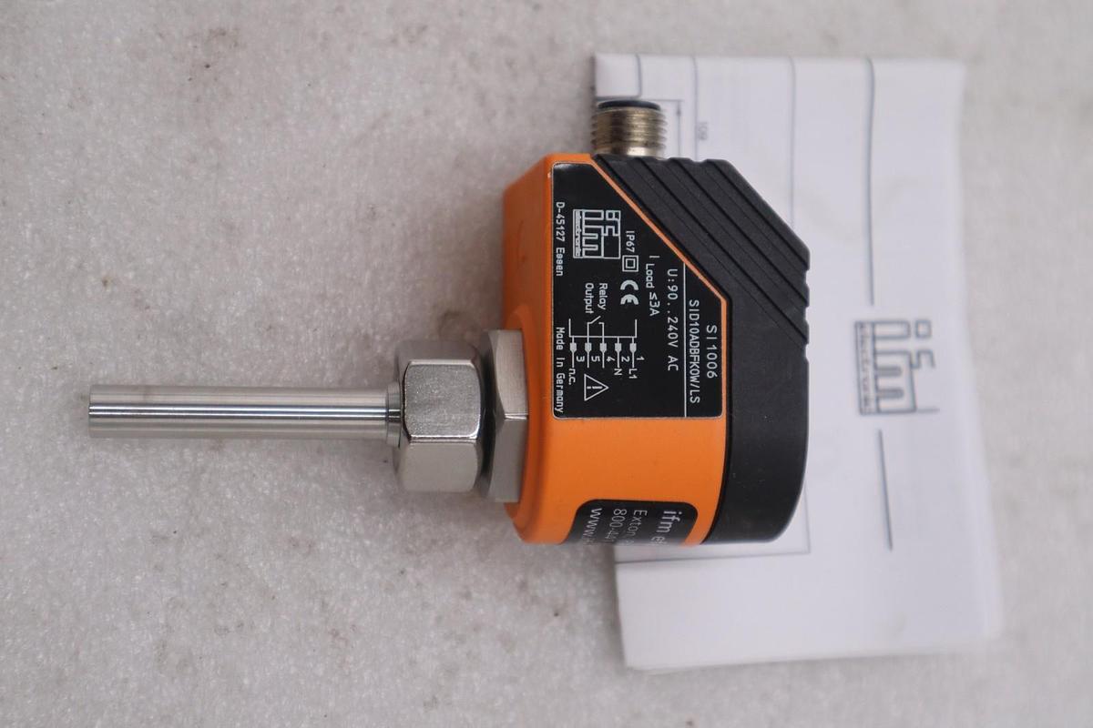 NEW EFECTOR SID10ADBAK0W / LS-100-IRF FLOW SENSOR SI1006 SID10ADBAK0W/LS100IRF
