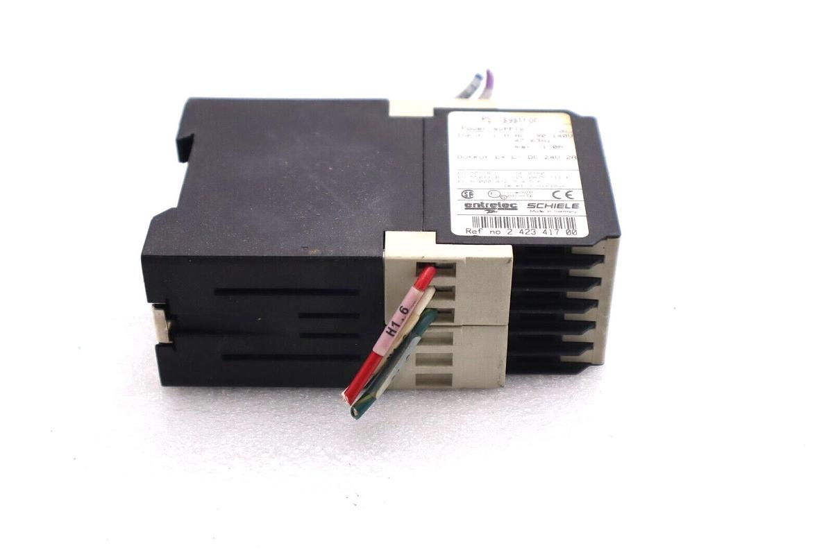 Used ENTRELEC SCHIELE PS SYSTRON POWER SUPPLY 90-140V-AC 24V-DC 2A #L-416
