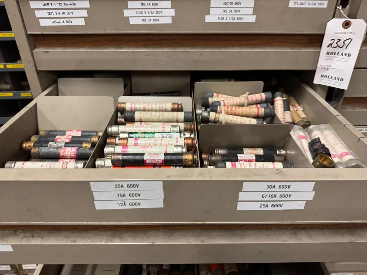 Used VIDMAR STYLE MICROFORM FILE CABINET 10 DRAWER (NO CONTENTS)