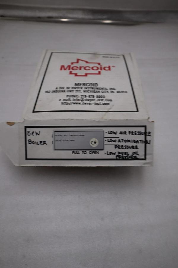 Dwyer Mercoid Pressure Switch DA-7031-153-8, 10-200 PSIG NEW STOCK GF-161