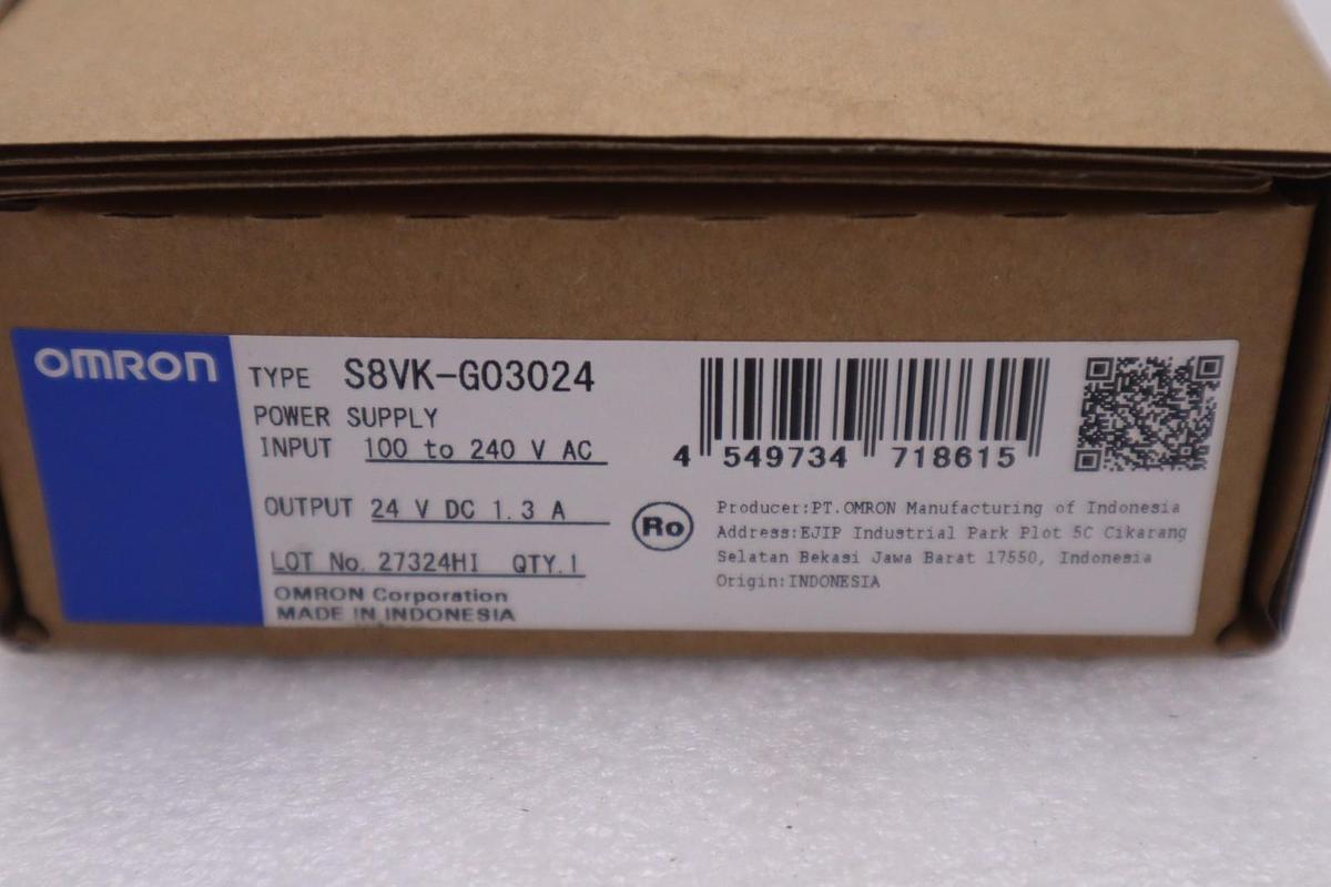 Omron S8VK-G03024 Power Supply 100-240VAC/90-350VDC Input - STOCK GF565A