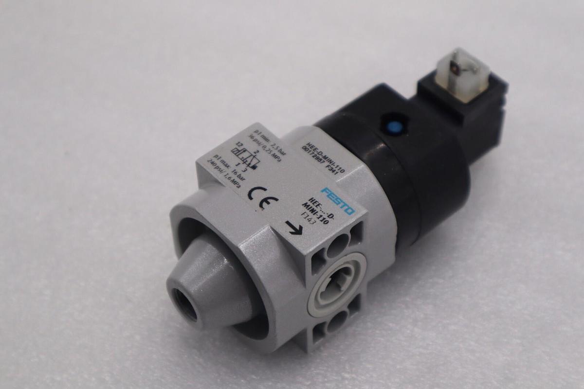 NEW Festo HEE-D-MINI-110 On/Off Valve STOCK L-344-C