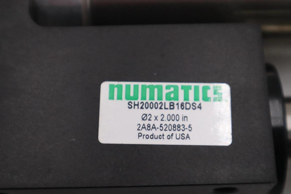 Used NEW ASCO SH20002LB16DS4 / 2000D01-02A-03 AIR CYCLINDER STOCK 1552-A