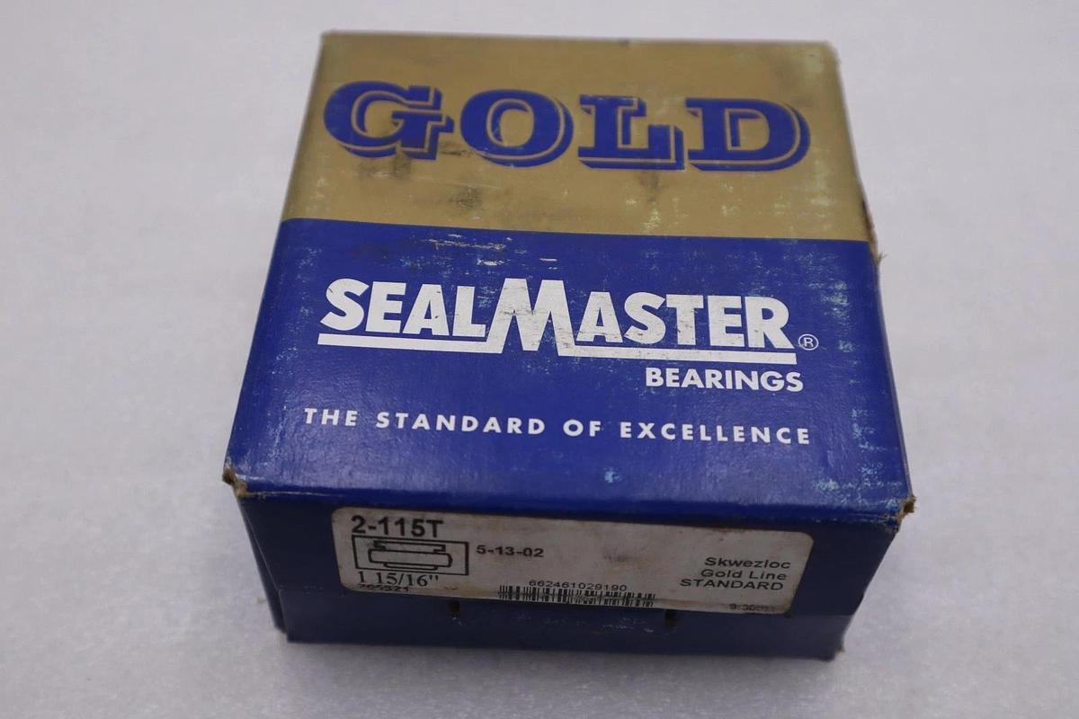 NEW OPEN BOX SealMaster 2-115T   Ball Insert Bearing STOCK L224CC